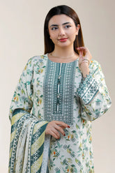 Printed 3PC Unstitched